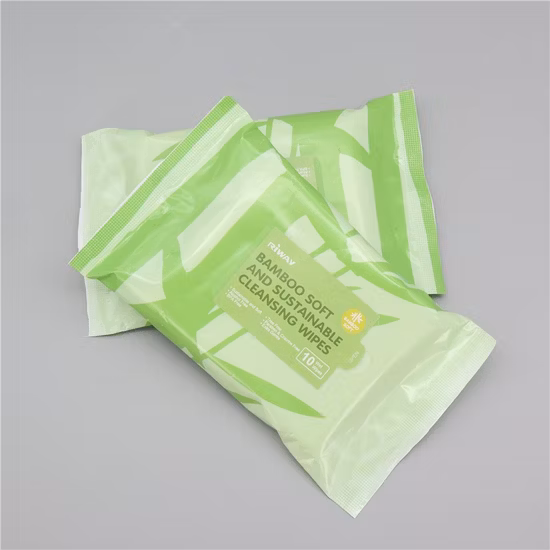 Wz 100% 生分解性竹繊維、卸売生分解性有機抗菌ベビーワイプ、ベビーワイプ